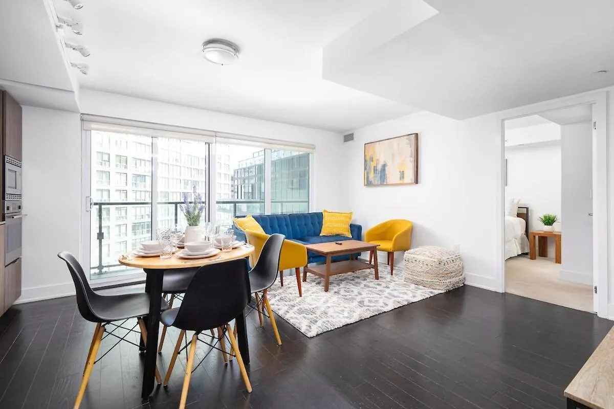 Sleek 2Br W 2Ba Walk To Uoft Sleeps 5 - 3 Beds Villa Toronto 0*,