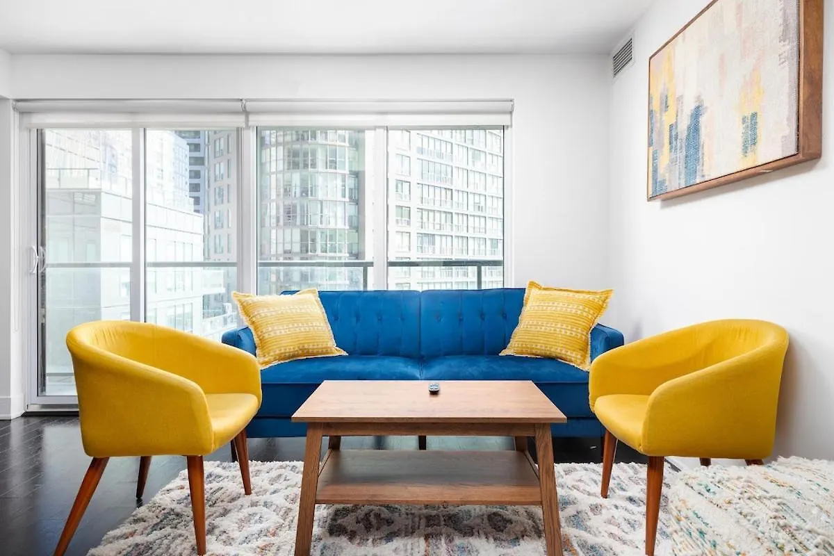 Sleek 2Br W 2Ba Walk To Uoft Sleeps 5 - 3 Beds Villa Toronto Holiday home